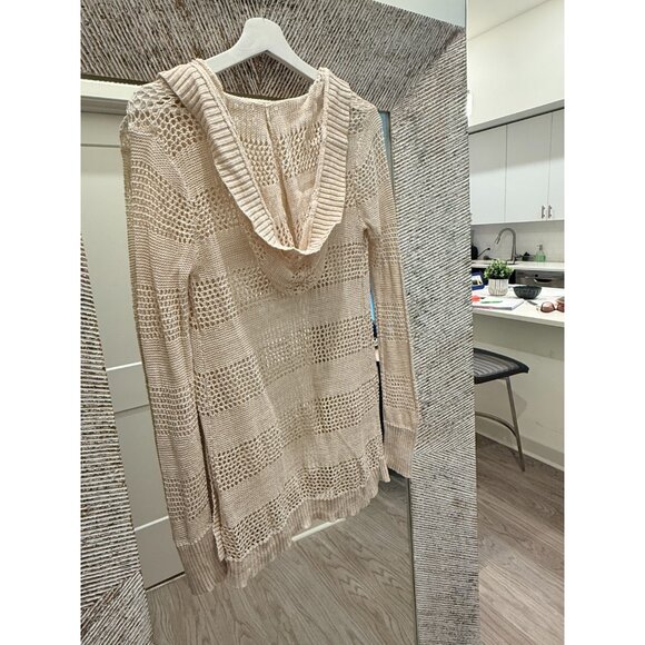 Roxy medium knit jacket cover up - Picture 2 of 4